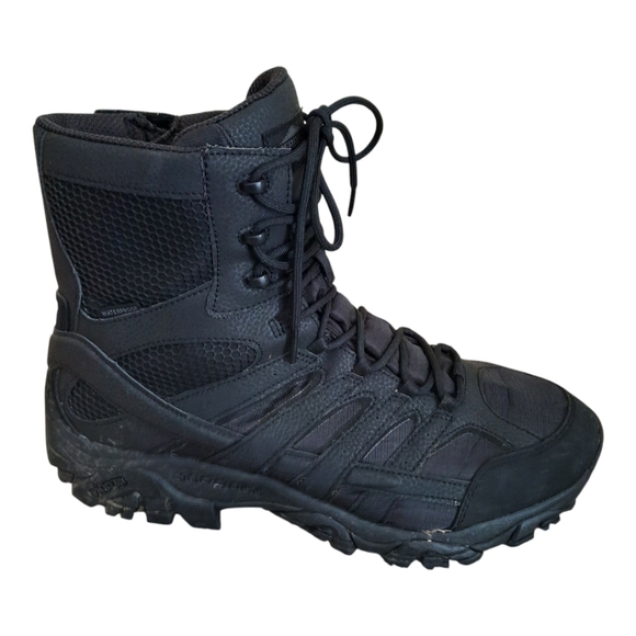 Merrell Moab 2 Mid 8" Tactital Waterproof Military Boots J15845W Size 13 Wide - Picture 1 of 16